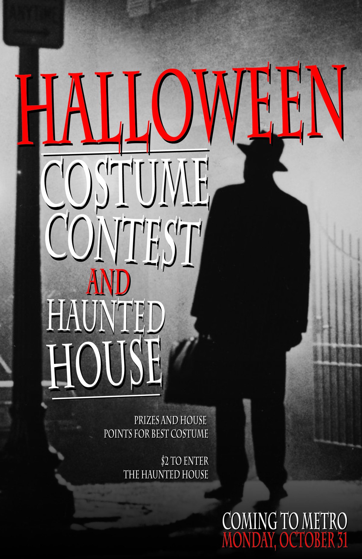 Halloween Costume Contest & Haunted House