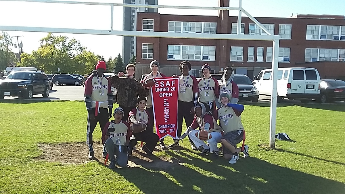 Senior Flag Football Champs