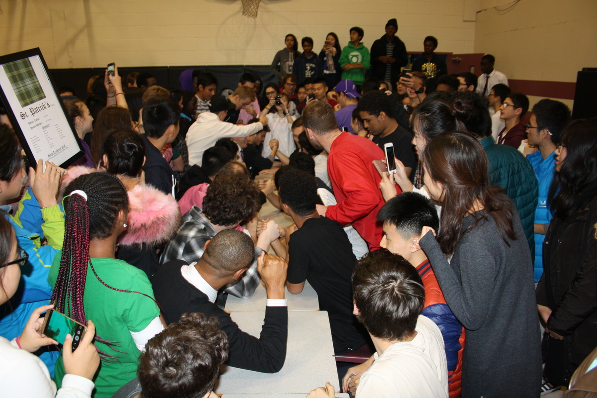St. Patrick’s “Feats of Strength” Victory