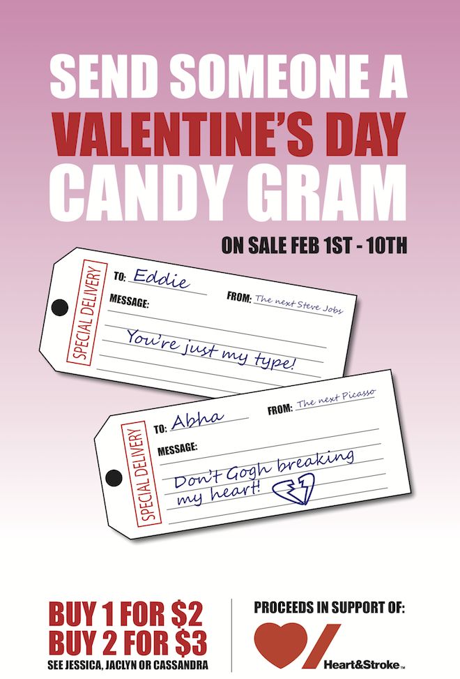 ❤/ Candy Grams