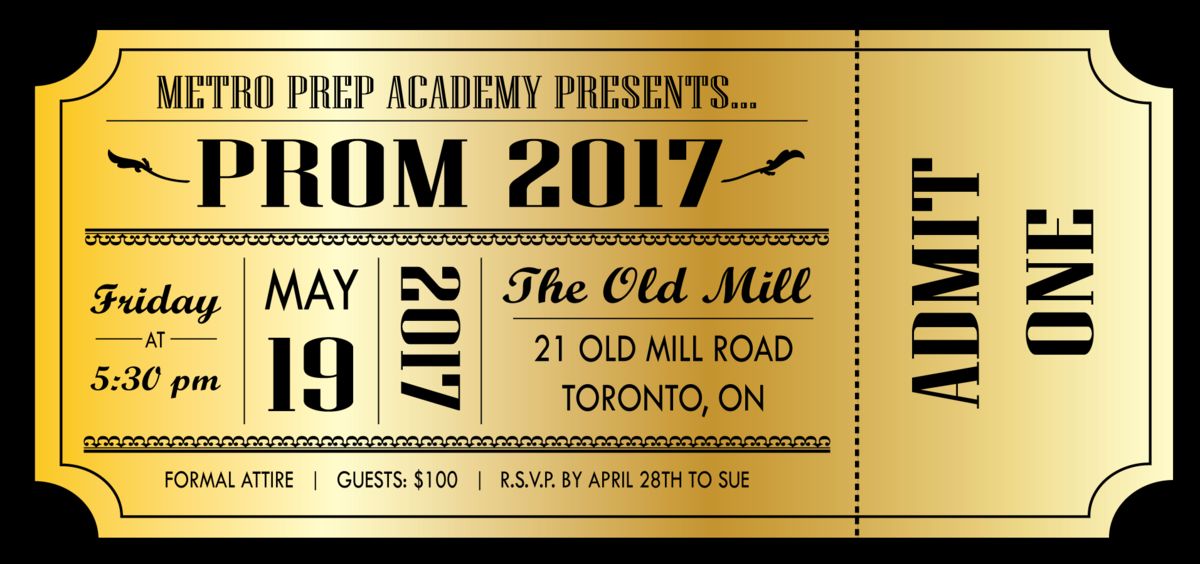 Prom RSVP