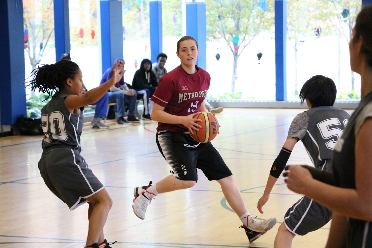 Girls Basketball Blowout