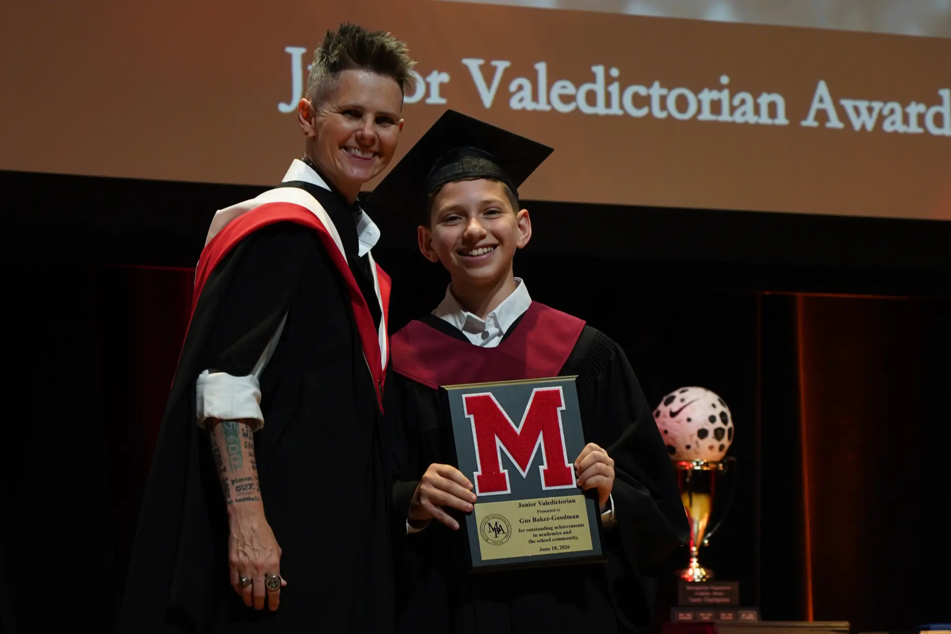Grad Junior Valedictorian Gus Baker Goodman