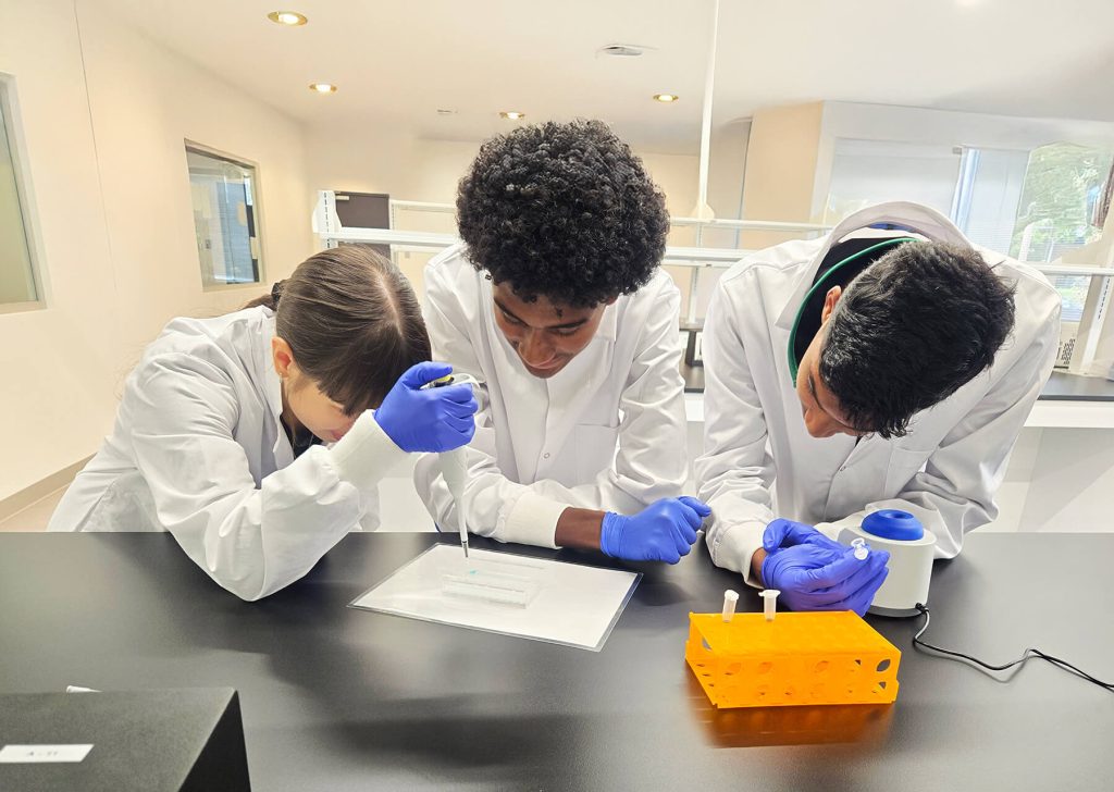 Lab Science Students Experiment
