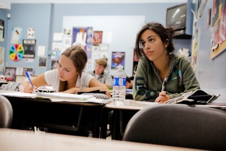 Students Study Class